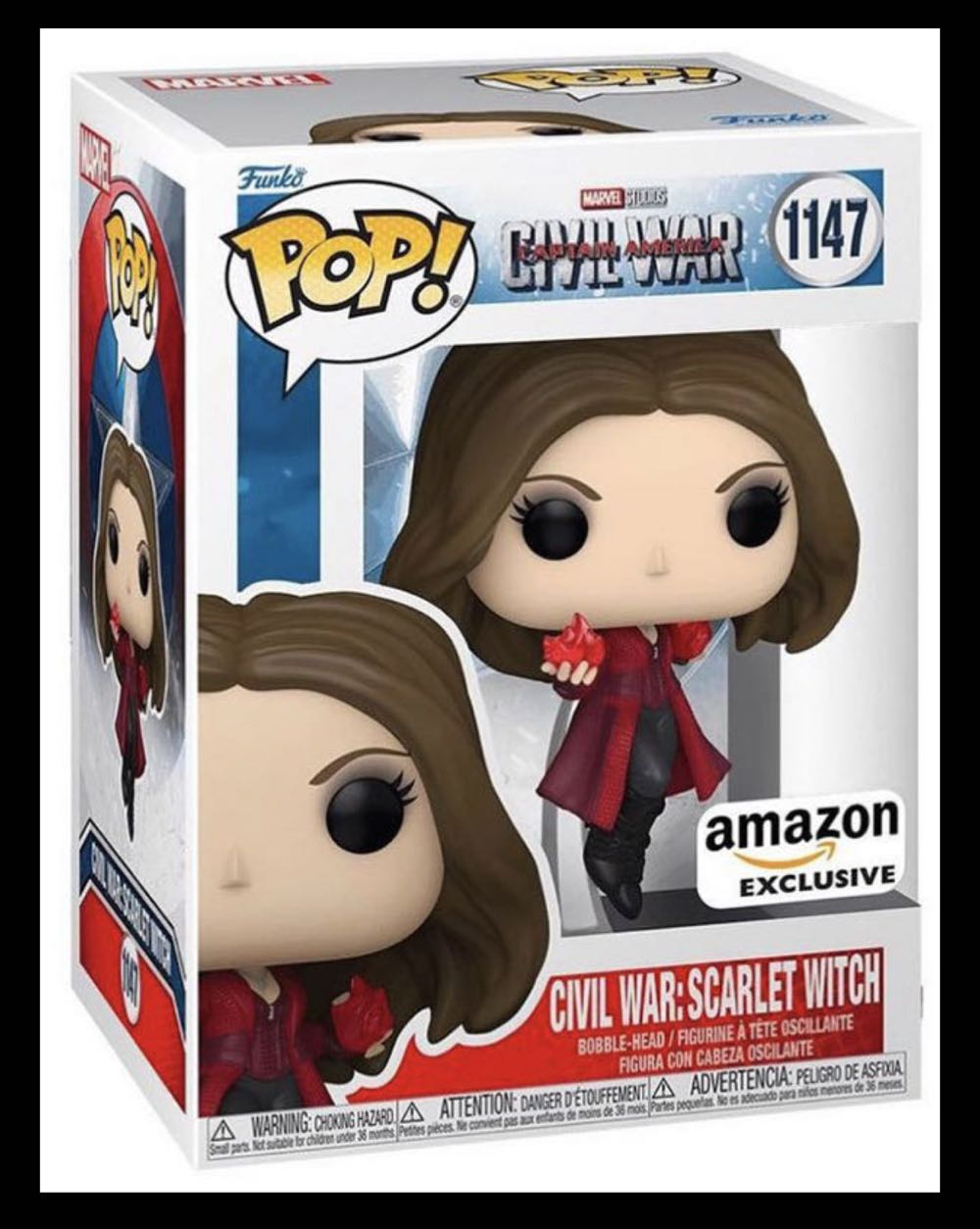 Civil War: Scarlet Witch - Captain America: Civil War vinyl figure collectible [Barcode 889698700917] - Main Image 3