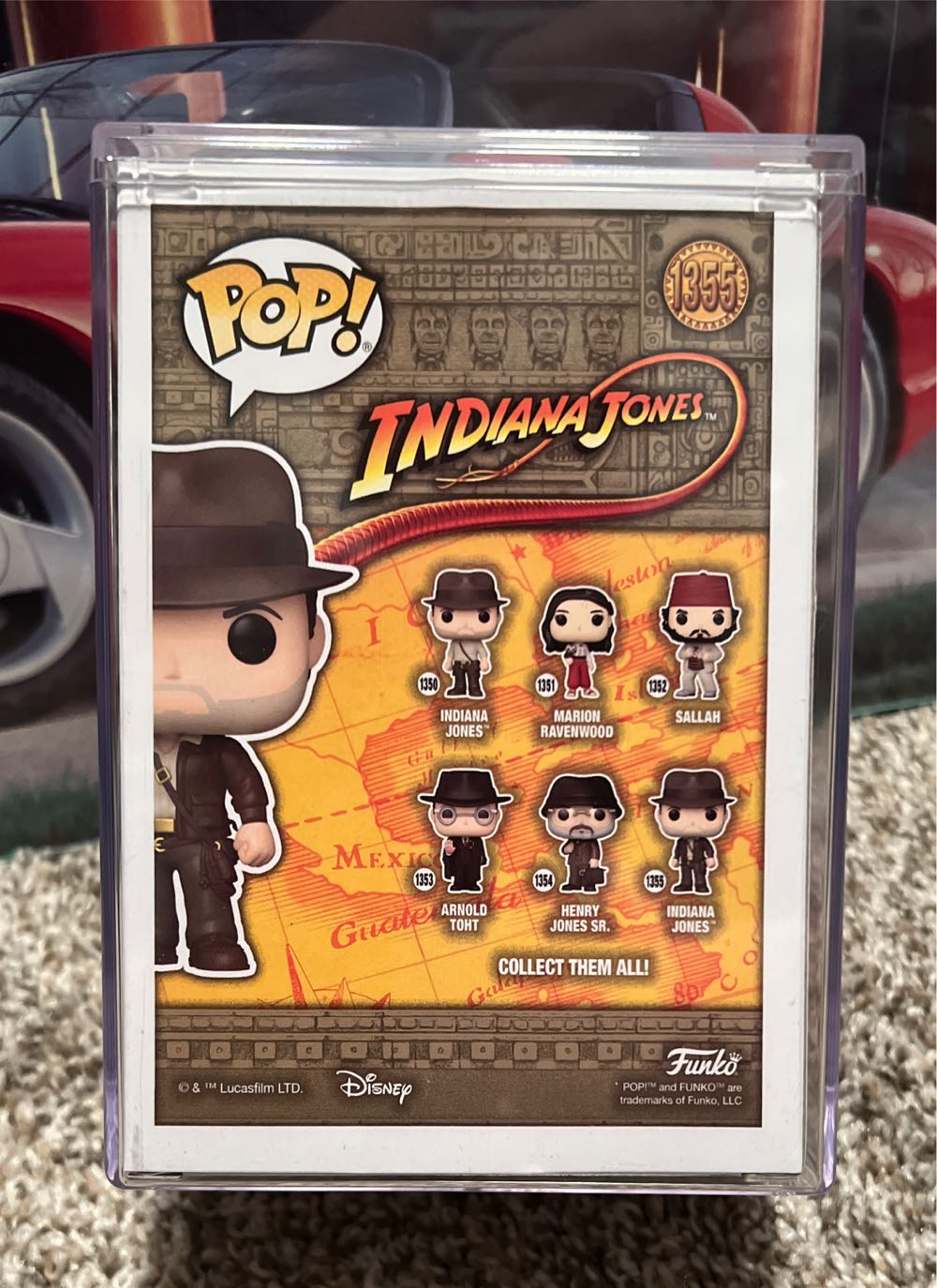Indiana Jones: Indiana Jones w/ Jacket, #1355 - Disney vinyl figure collectible [Barcode 889698592598] - Main Image 2