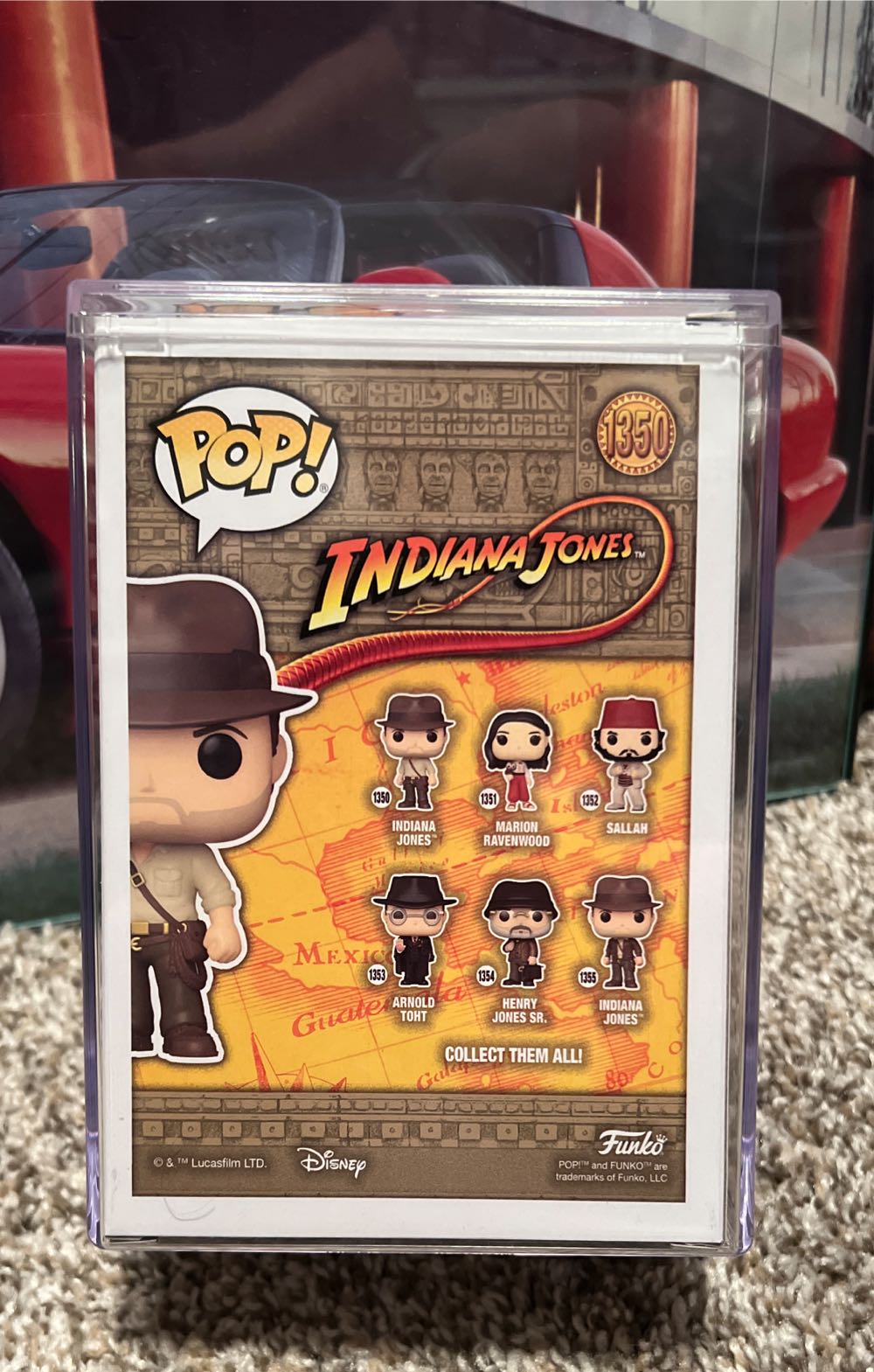 1350 Indiana Jones - Disney vinyl figure collectible [Barcode 889698592581] - Main Image 2