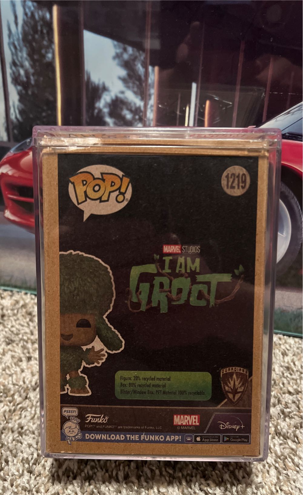Poodle Groot - Guardians of the Galaxy vinyl figure collectible [Barcode 889698718783] - Main Image 2
