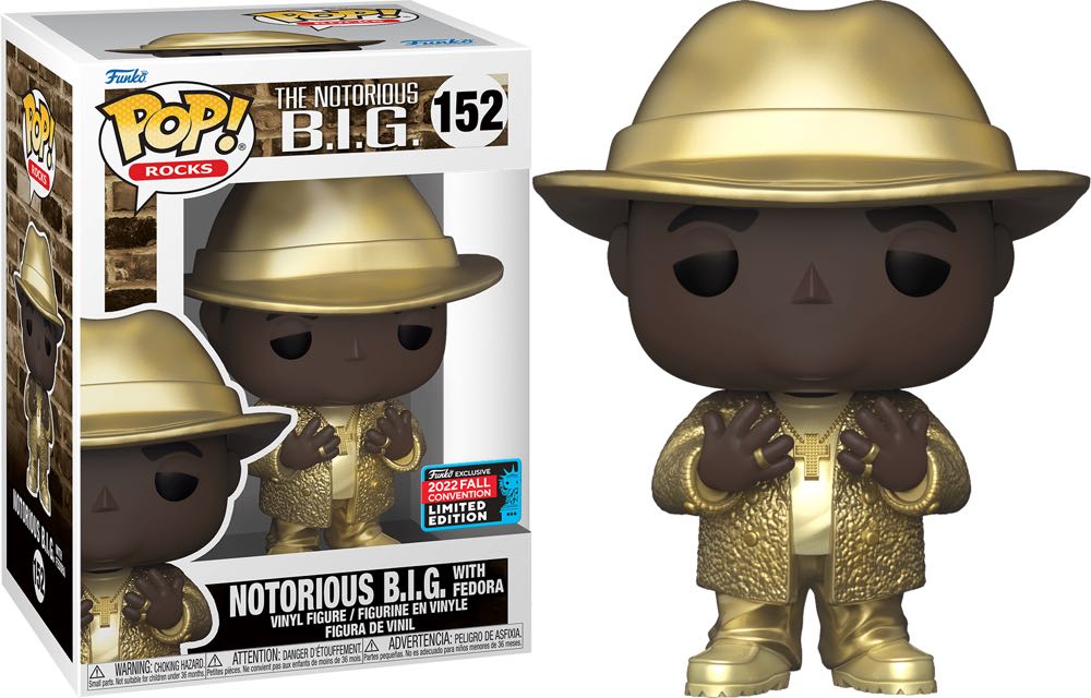 Notorious B.I.G. (With Fedora) - Notorious B.I.G. vinyl figure collectible [Barcode 889698674942] - Main Image 2