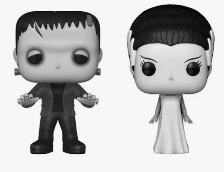 Frankenstein & The Bride - Universal Monsters vinyl figure collectible [Barcode 19669684] - Main Image 2