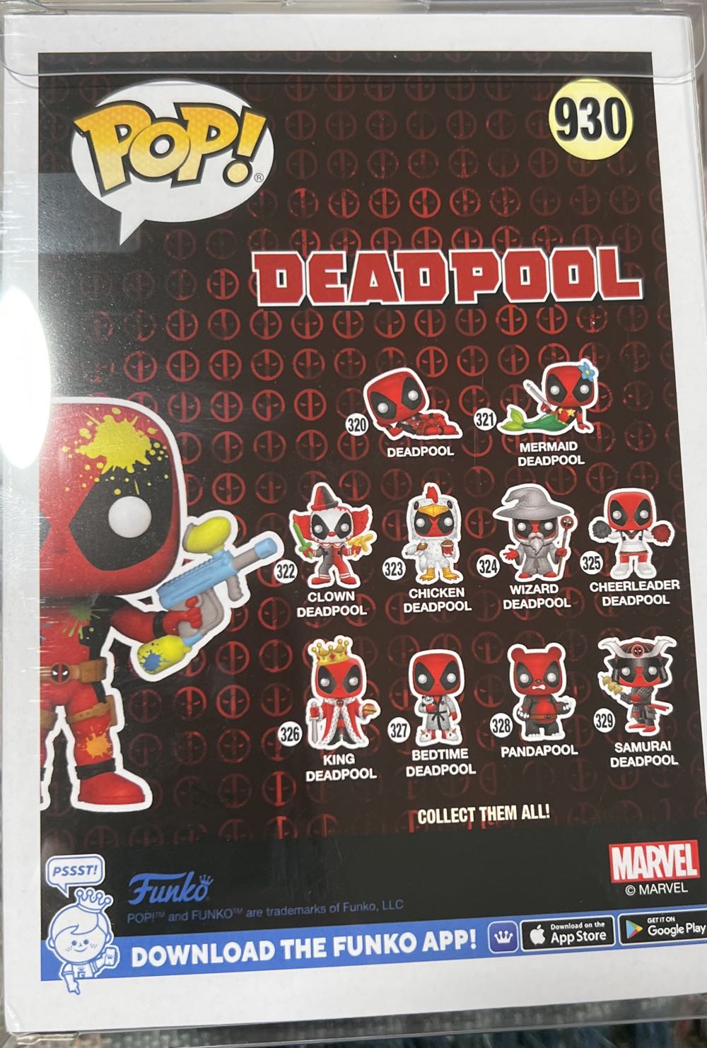 Deadpool Paintball - Deadpool vinyl figure collectible [Barcode 889698584272] - Main Image 3