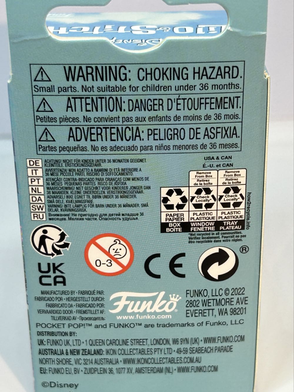 Stitch In Bathtub Keychain - Lilo and Stitch vinyl figure collectible [Barcode 19512441] - Main Image 3