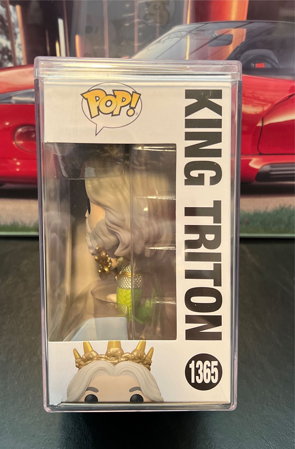 King Triton - The Little Mermaid vinyl figure collectible [Barcode 889698707350] - Main Image 3