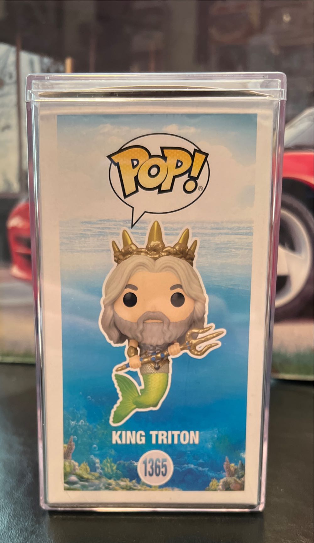 King Triton - The Little Mermaid vinyl figure collectible [Barcode 889698707350] - Main Image 4