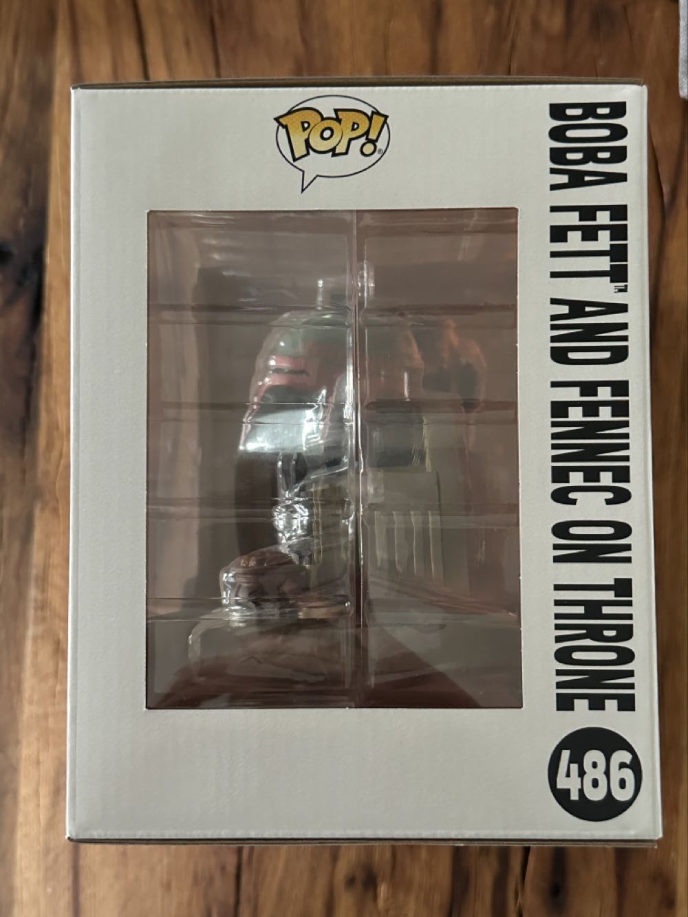 Boba Fett & Fennec on Throne - Star Wars: The Mandalorian vinyl figure collectible [Barcode 5057966217718] - Main Image 4