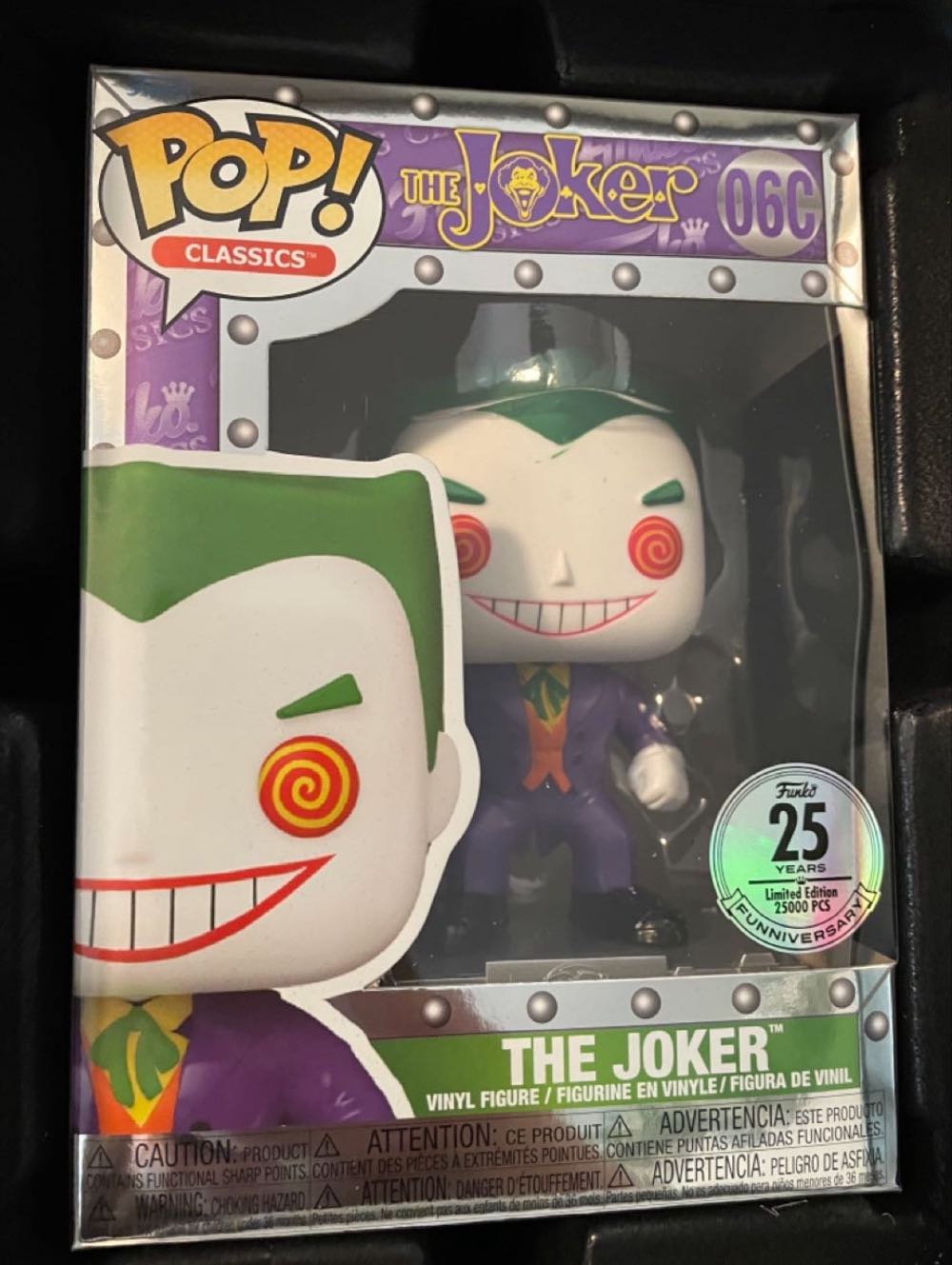The Joker 25th Anniversary  - Batman vinyl figure collectible - Main Image 2