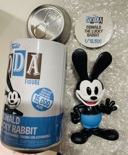 Funko Oswald The Lucky Rabbit Disney Vinyl Soda  vinyl figure collectible [Barcode 889698565295] - Main Image 2