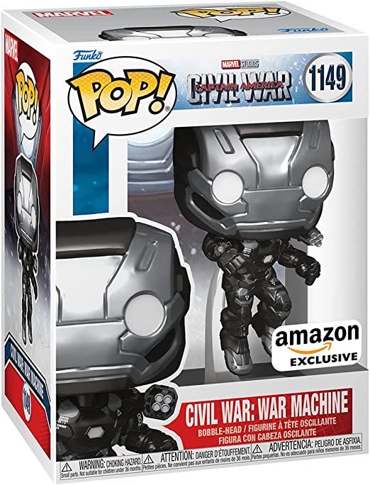 Civil War: War Machine - Captain America: Civil War vinyl figure collectible [Barcode 889698704557] - Main Image 2