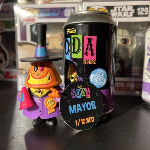 Mayor Black Light Soda - The Nightmare Before Christmas vinyl figure collectible [Barcode 889698639743] - Main Image 2