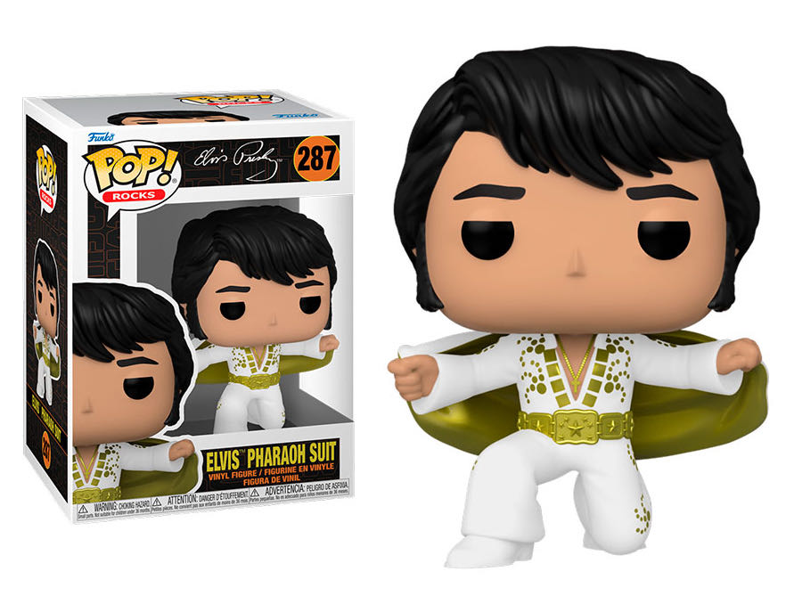 Elvis Presley: Pharaoh Suit - Musicians vinyl figure collectible [Barcode 889698640503] - Main Image 2