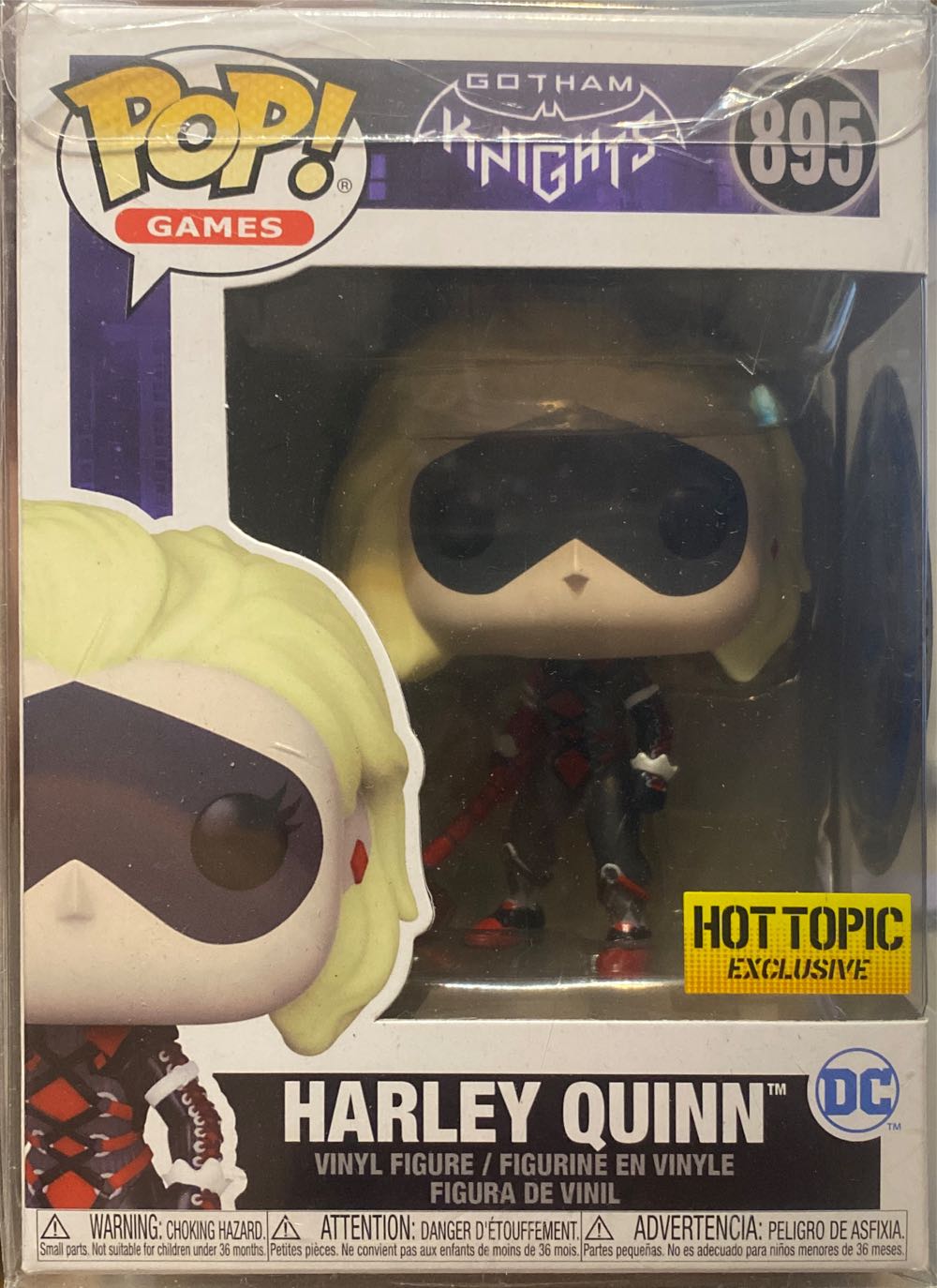 Harley Quinn (Gotham Knights)  vinyl figure collectible [Barcode 889698588584] - Main Image 3