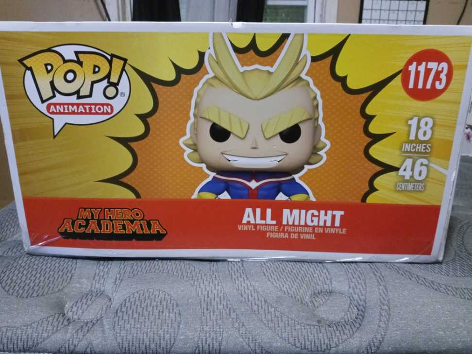 All Might 18” Pop! Vinyl - My Hero Academia vinyl figure collectible [Barcode 889698623506] - Main Image 3