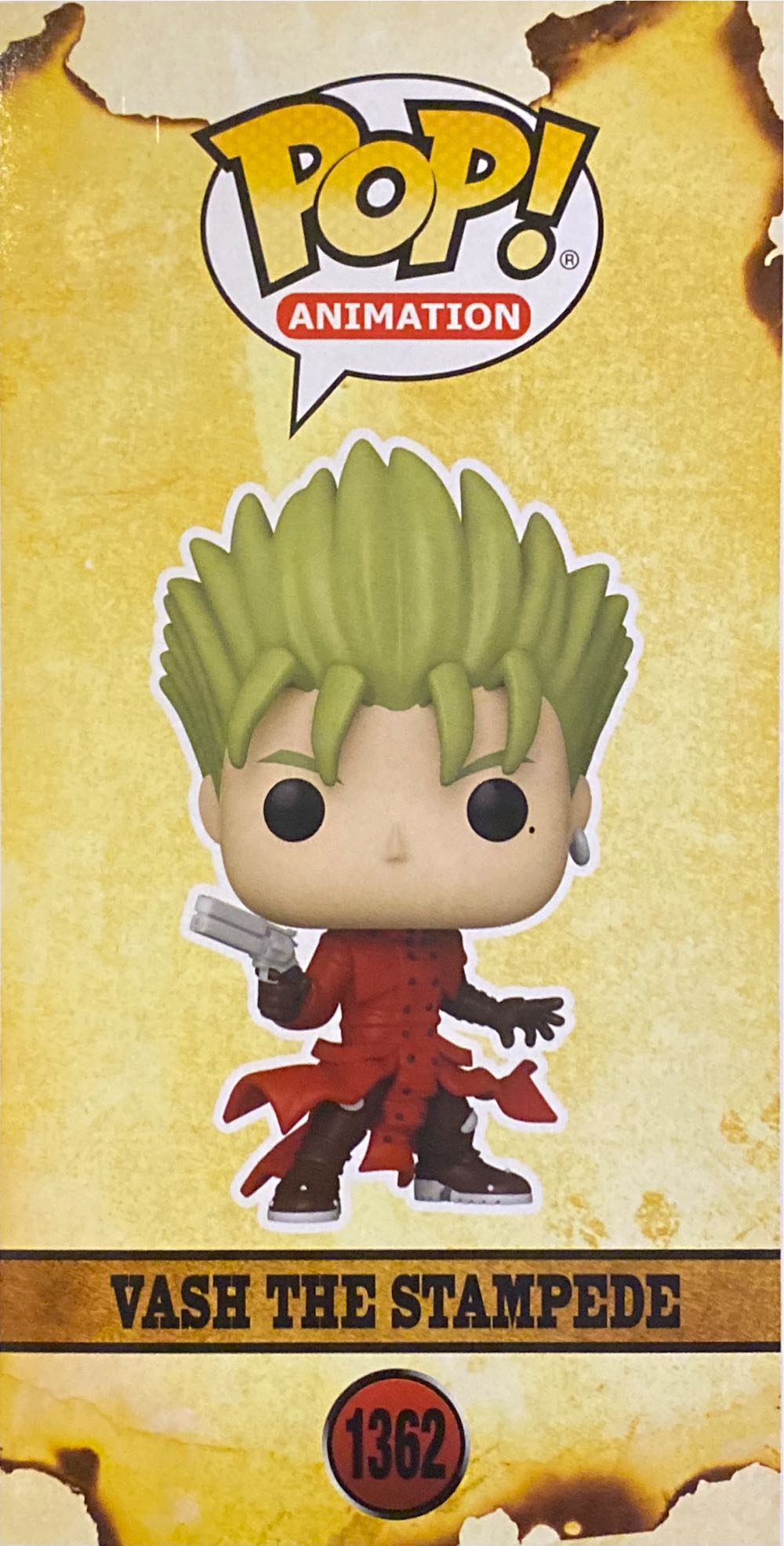 Vash The Stampede  vinyl figure collectible [Barcode 889698680370] - Main Image 2