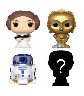 Bitty Pop! Star Wars Princess Leia R2D2 C3PO & Mystery - Star Wars vinyl figure collectible [Barcode 889698715126] - Main Image 3