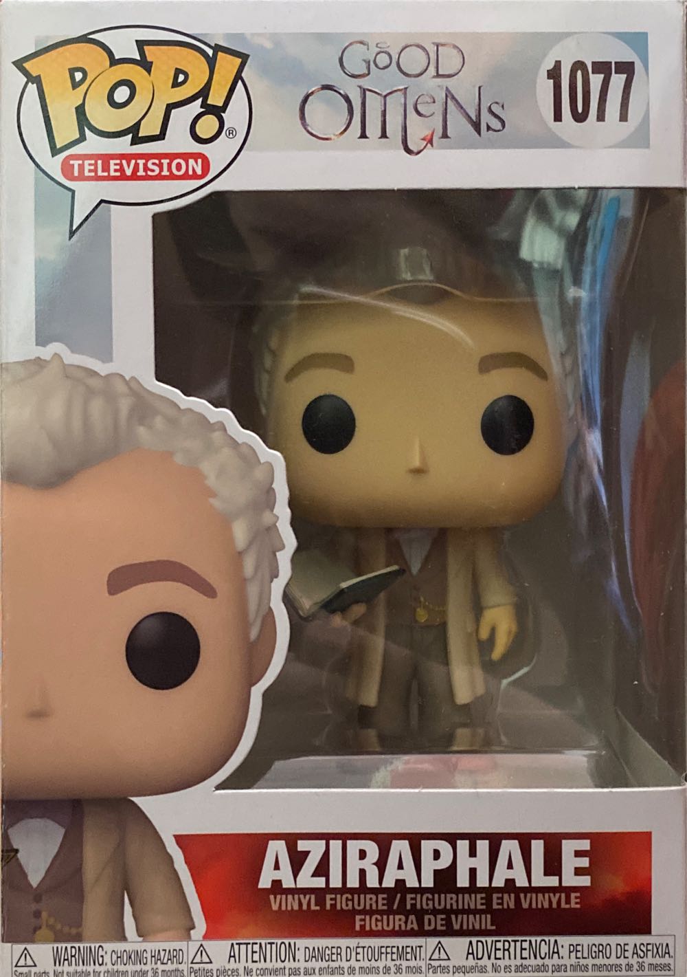 Aziraphale  vinyl figure collectible [Barcode 889698492799] - Main Image 2