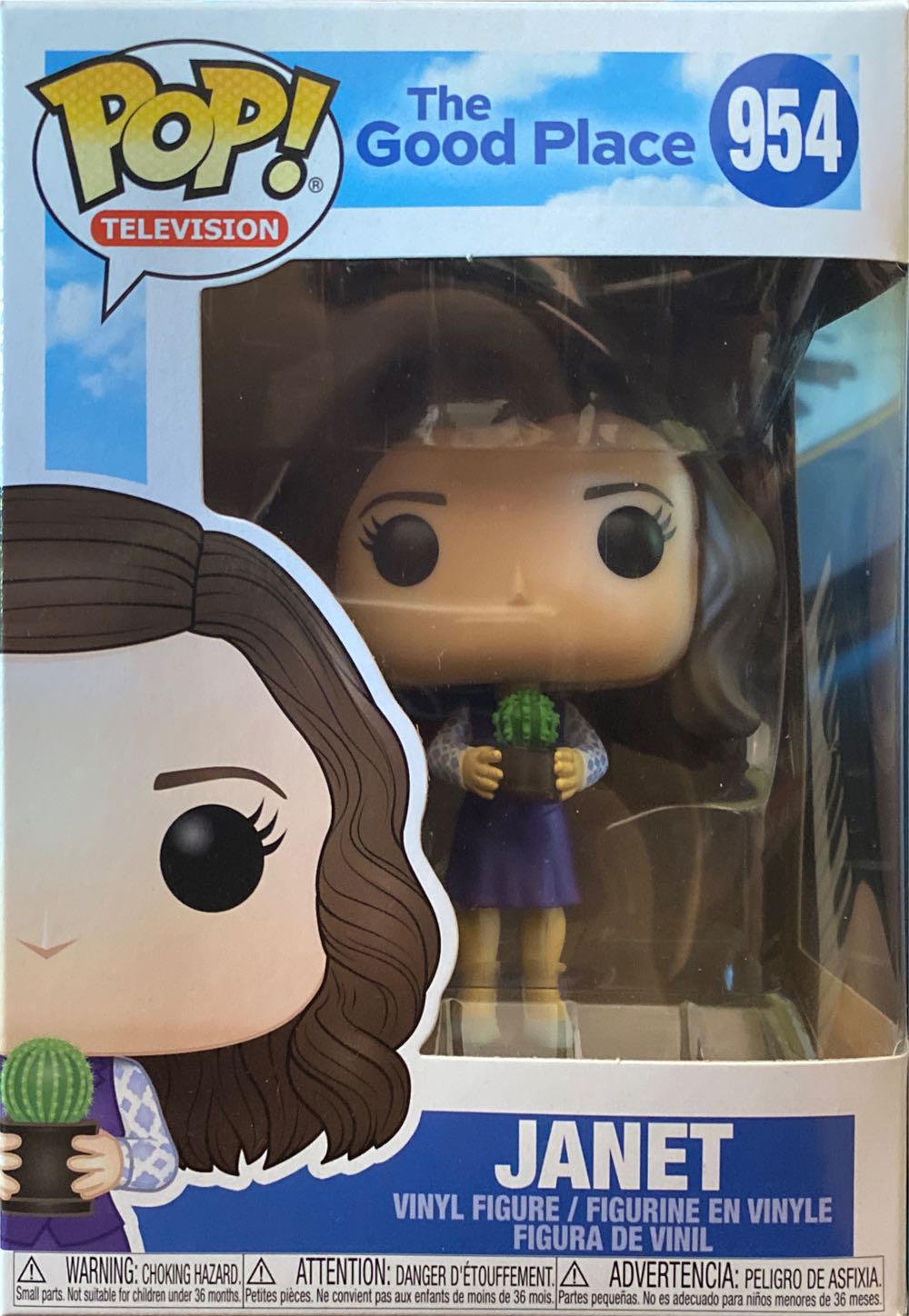 Janet  vinyl figure collectible [Barcode 889698468404] - Main Image 2