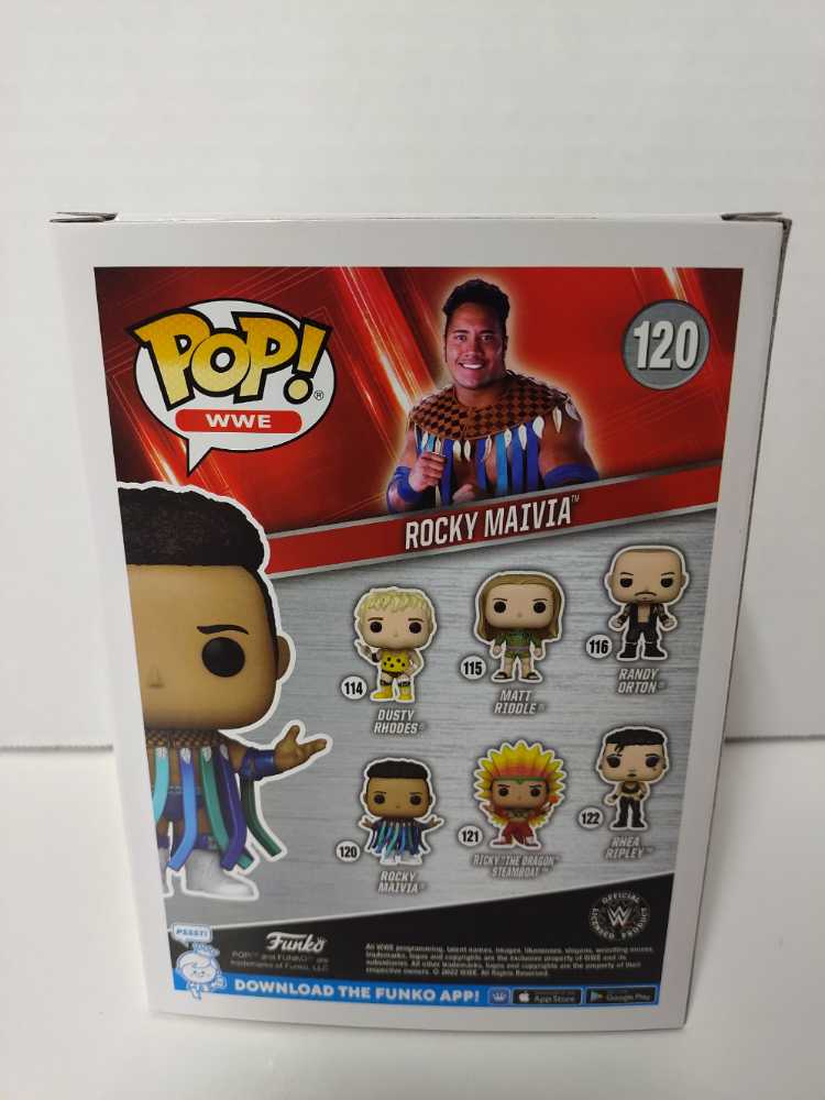 Rocky Maivia - WWE vinyl figure collectible [Barcode 889698682961] - Main Image 2