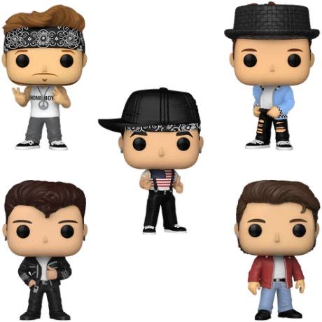 New Kids on the Block - Donnie/Joey/Jordan/Jonathan/Danny  vinyl figure collectible [Barcode 889698652346] - Main Image 2