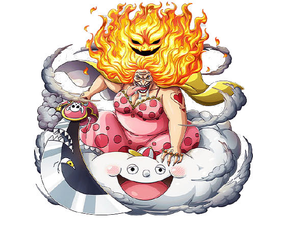 Big Mom with Homies - One Piece vinyl figure collectible [Barcode 889698627009] - Main Image 4