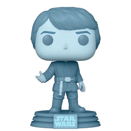 Star Wars Episode Vi Return Of The Jedi: Holographic Luke Skywalker 40th Anniversary Glow In The Dark - Star Wars vinyl figure collectible [Barcode 889698715621] - Main Image 3