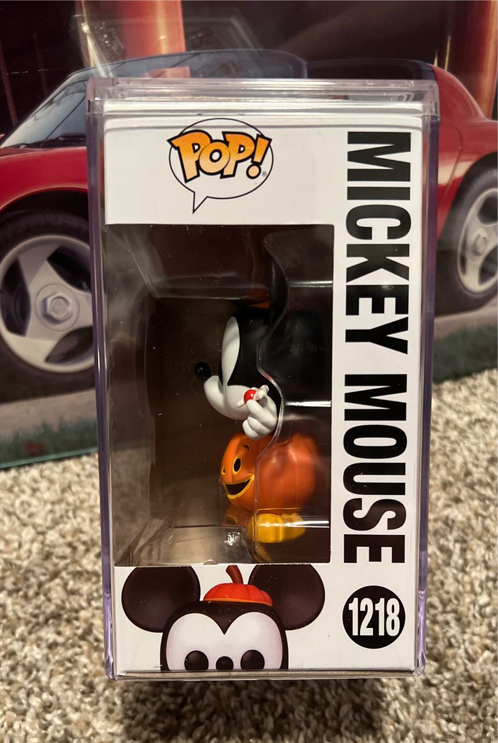 Disney -1218- Mickey Mouse Halloween Pumpkin Suit - Disney vinyl figure collectible [Barcode 889698640893] - Main Image 3