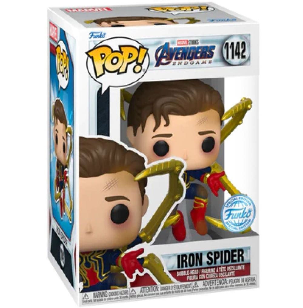 Iron Spider - Avengers: Endgame vinyl figure collectible [Barcode 889698682534] - Main Image 2