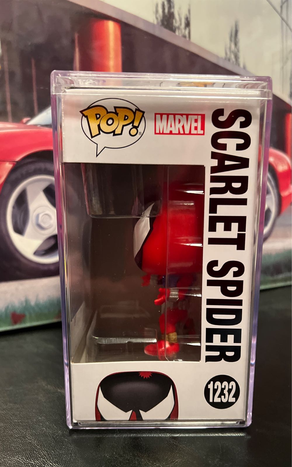 SPIDER-MAN ACROSS THE SPIDERVERSE: SCARLET SPIDER (WALMART EXCLUSIVE) - Spider-Man vinyl figure collectible [Barcode 889698657358] - Main Image 3