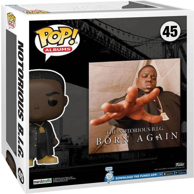 Born Again (Notorious B.I.G.) - Notorious B.I.G. vinyl figure collectible [Barcode 889698674492] - Main Image 2