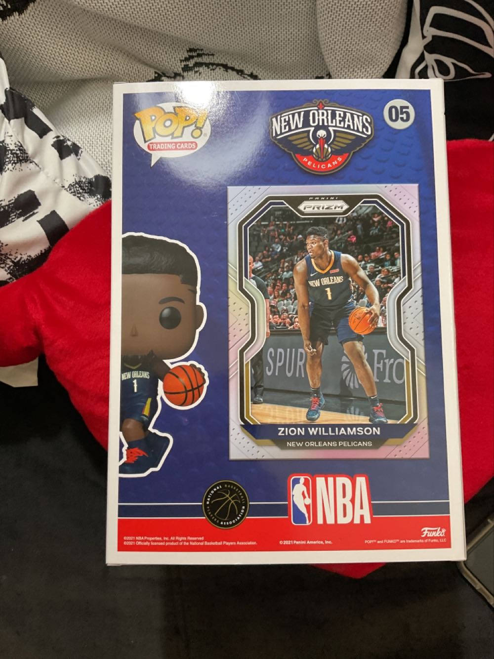 Funko Pop! Nba Trading Cards: Zion Williamson - NBA vinyl figure collectible [Barcode 889698605281] - Main Image 2
