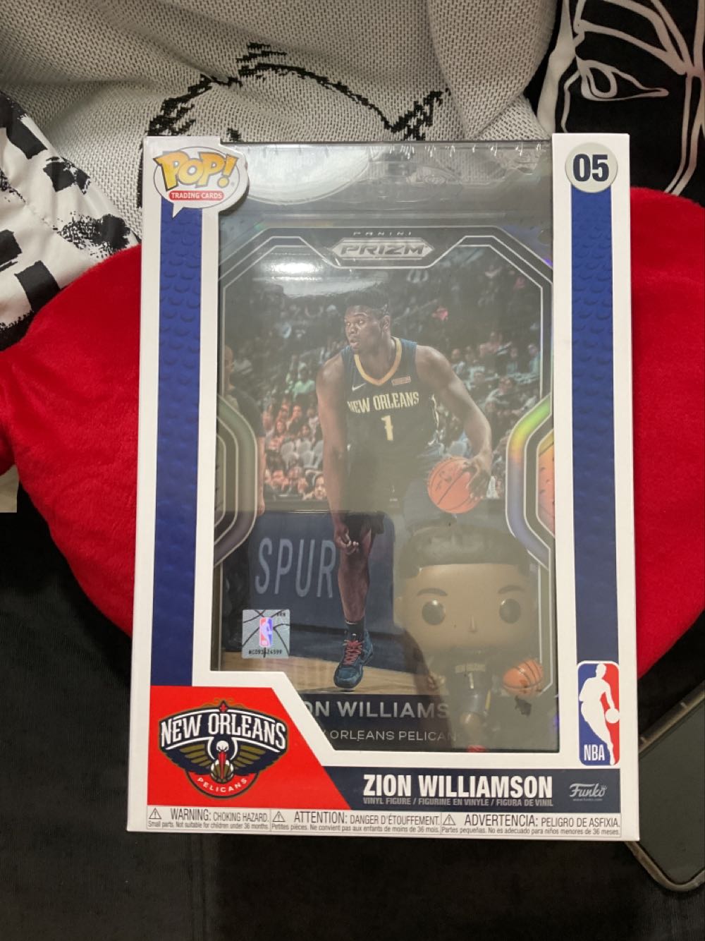 Funko Pop! Nba Trading Cards: Zion Williamson - NBA vinyl figure collectible [Barcode 889698605281] - Main Image 3