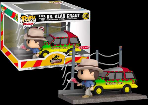 T. Rex Breakout: Dr. Alan Grant - Jurassic Park vinyl figure collectible - Main Image 3
