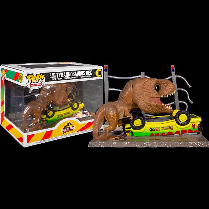 T. Rex Breakout: Tyrannosaurus Rex - Jurassic Park vinyl figure collectible [Barcode 889698713320] - Main Image 3