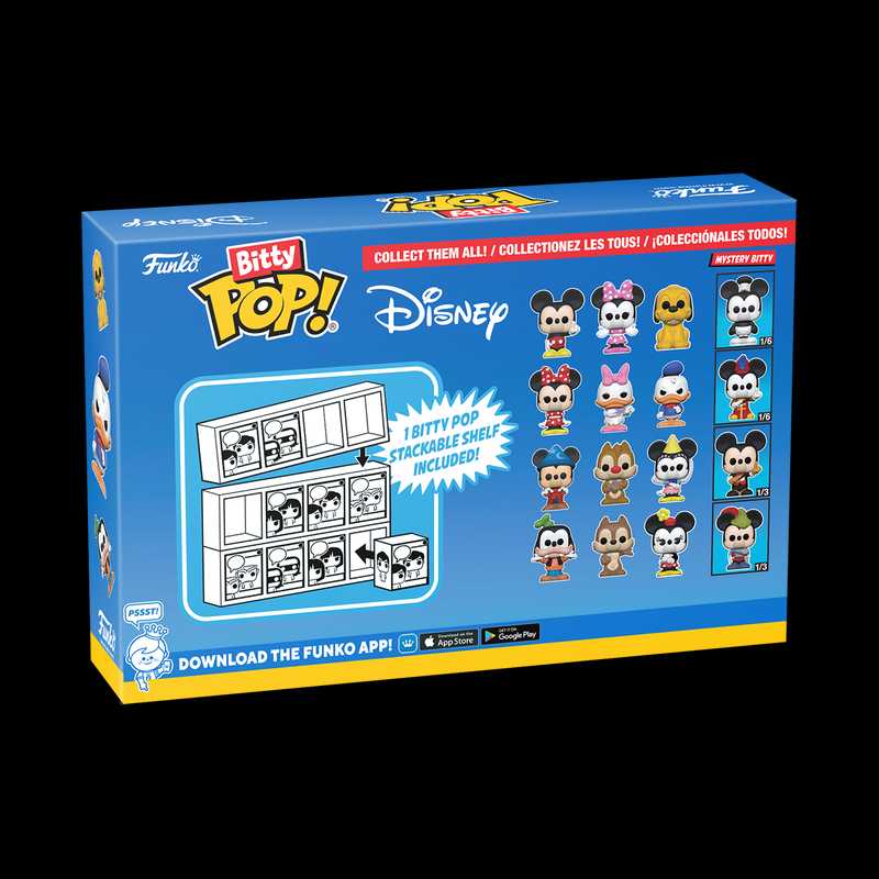 Disney - Pack 2 FUNKOPOP (Disney) - Bitty Pop - Disney vinyl figure collectible [Barcode 889698713221] - Main Image 4