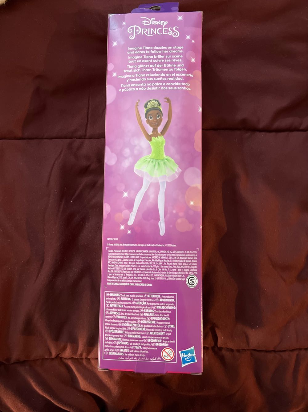 Ballerina Princess Tiana  vinyl figure collectible [Barcode 5010993915323] - Main Image 2
