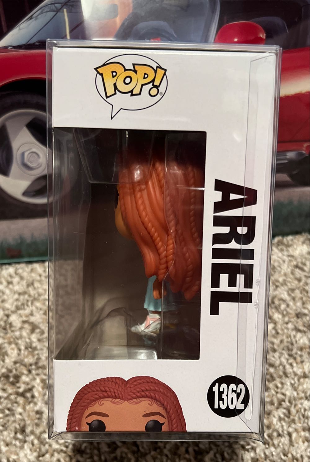 Funko Pop! The Little Mermaid: Ariel # 1362  vinyl figure collectible [Barcode 889698707329] - Main Image 2