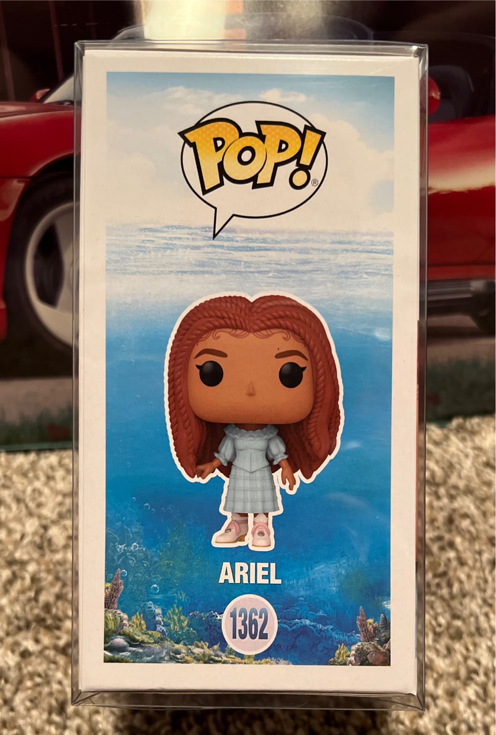 Funko Pop! The Little Mermaid: Ariel # 1362  vinyl figure collectible [Barcode 889698707329] - Main Image 4