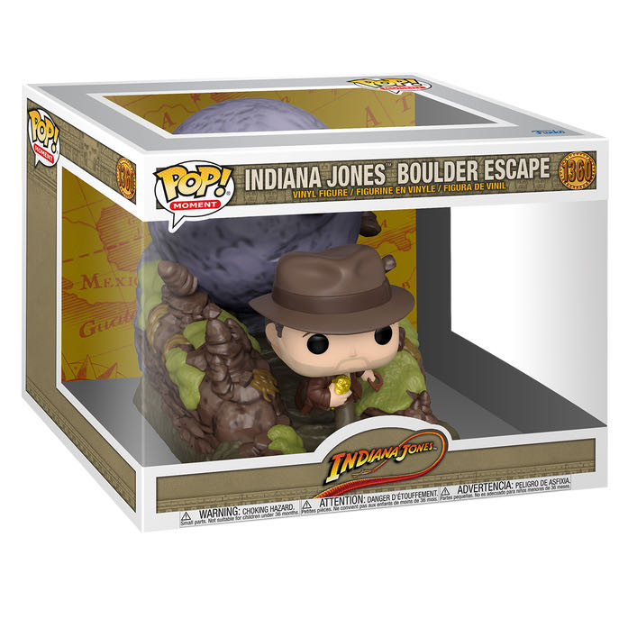 Indiana Jones (Boulder Escape)  vinyl figure collectible [Barcode 889698645799] - Main Image 2