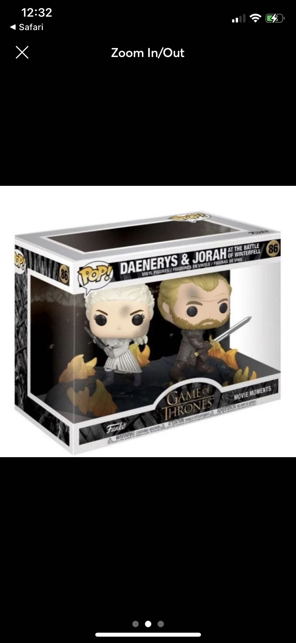 Daenerys and Jorah - Games of Thrones vinyl figure collectible - Main Image 2