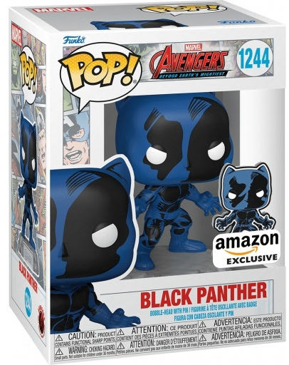 Black Panther - Marvel Universe vinyl figure collectible [Barcode 889698701259] - Main Image 2