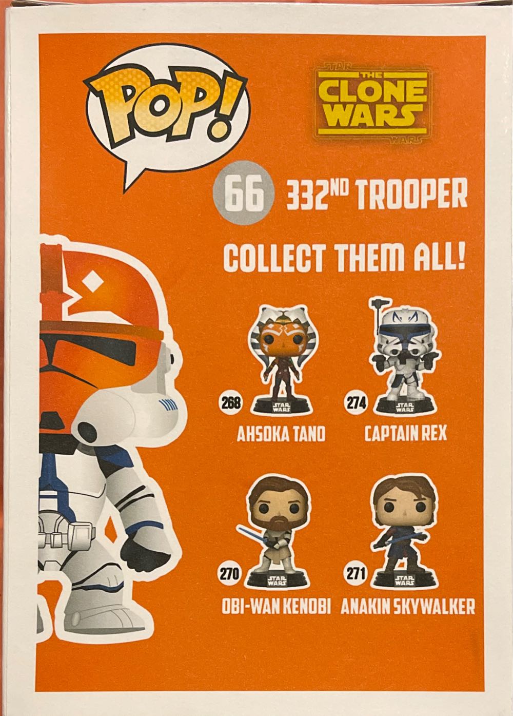 Clone Wars - Star Wars vinyl figure collectible [Barcode 849803060381] - Main Image 3
