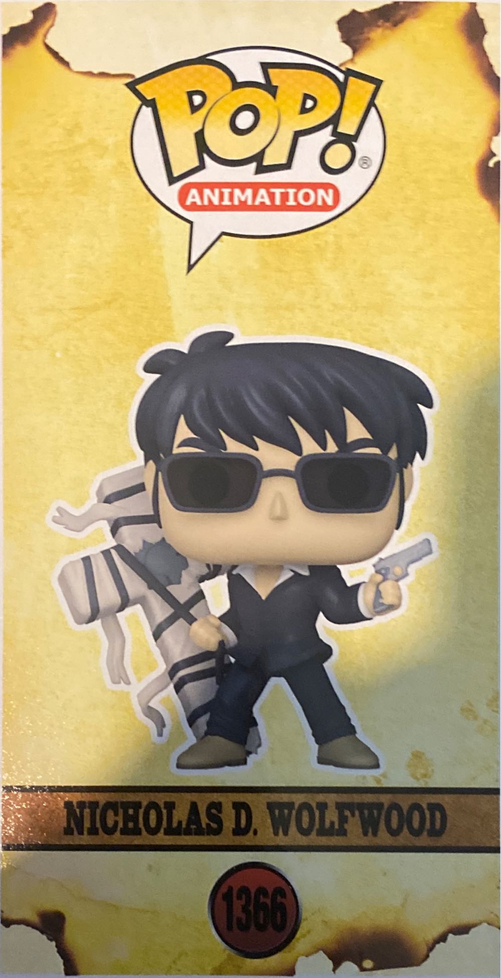 Nicholas D. Wolfwood  vinyl figure collectible [Barcode 889698680387] - Main Image 2