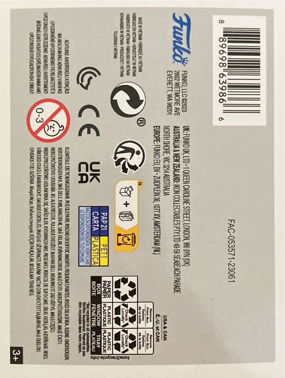 Indiana Jones - Disney vinyl figure collectible [Barcode 889698639866] - Main Image 4