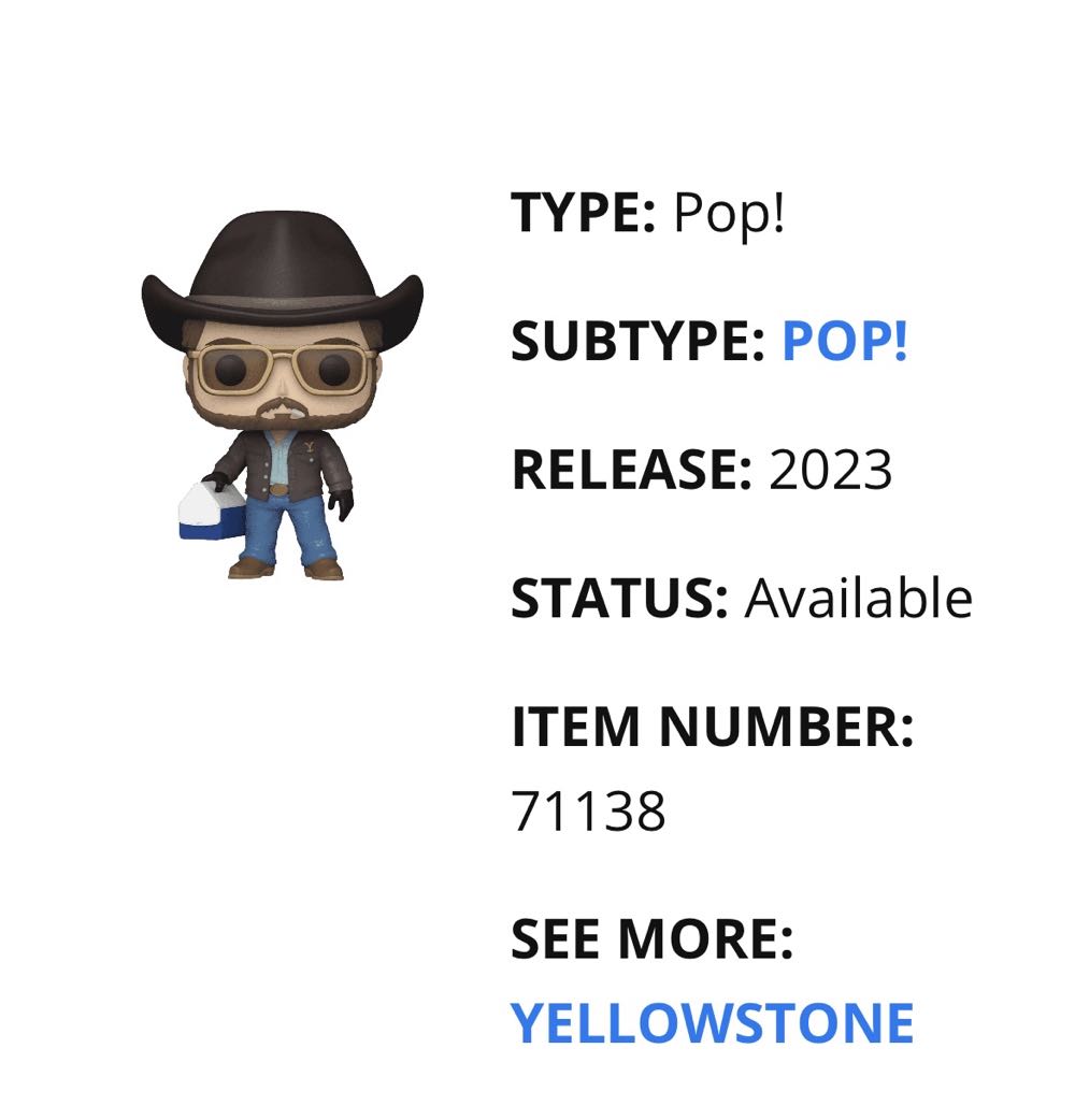 Rip Wheeler  vinyl figure collectible [Barcode 889698711388] - Main Image 3