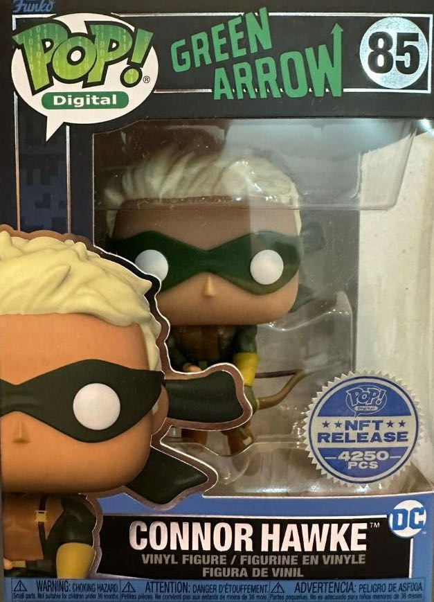 Connor Hawke (NFT)  vinyl figure collectible [Barcode 889698685634] - Main Image 2