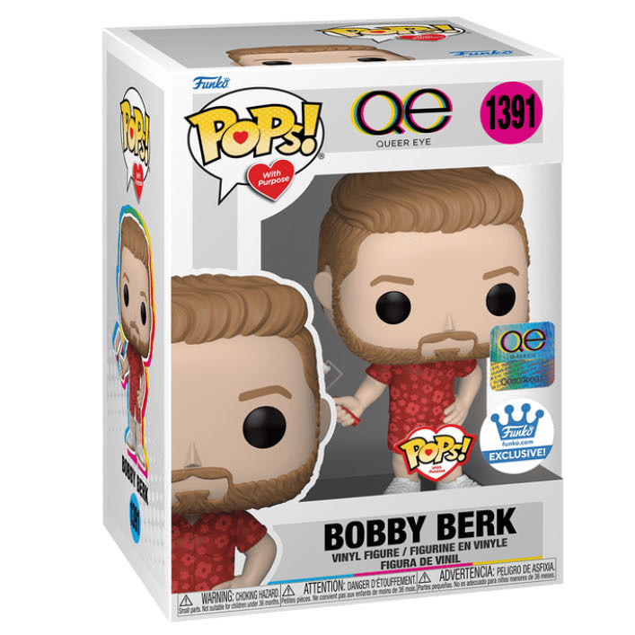 Queer Eye: BOBBY BERK (Funko Shop Exclusive)  vinyl figure collectible [Barcode 889698712934] - Main Image 2
