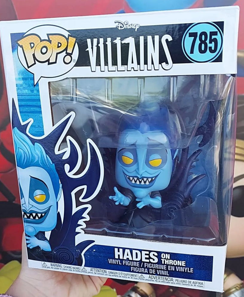 Villains: Hades On Throne, #785 - Disney Villains vinyl figure collectible [Barcode 889698498197] - Main Image 4