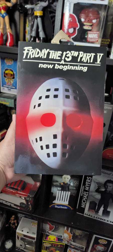 Neca Friday The 13th Part V A New Beginning: Jason Voorhees Jason Voorhees - Friday the 13th vinyl figure collectible [Barcode 634482397213] - Main Image 2