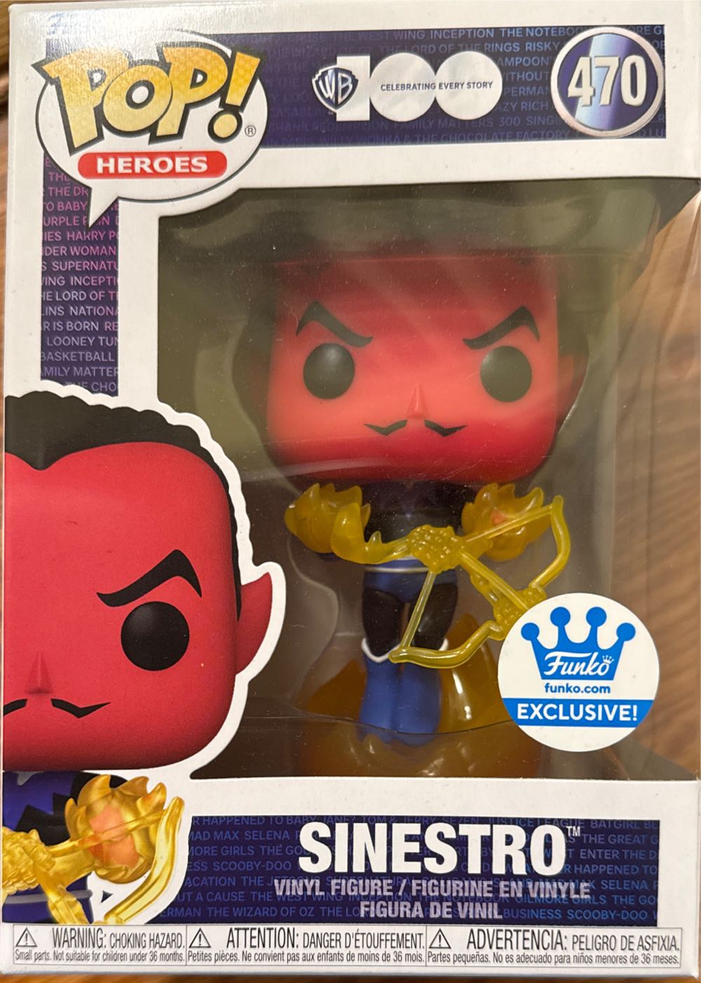 Sinestro - DC Comics vinyl figure collectible [Barcode 889698691932] - Main Image 3